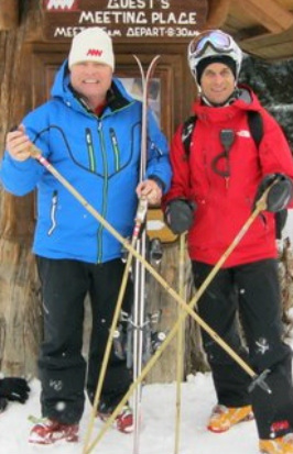 Heli-Ski Bamboo Ski Pole